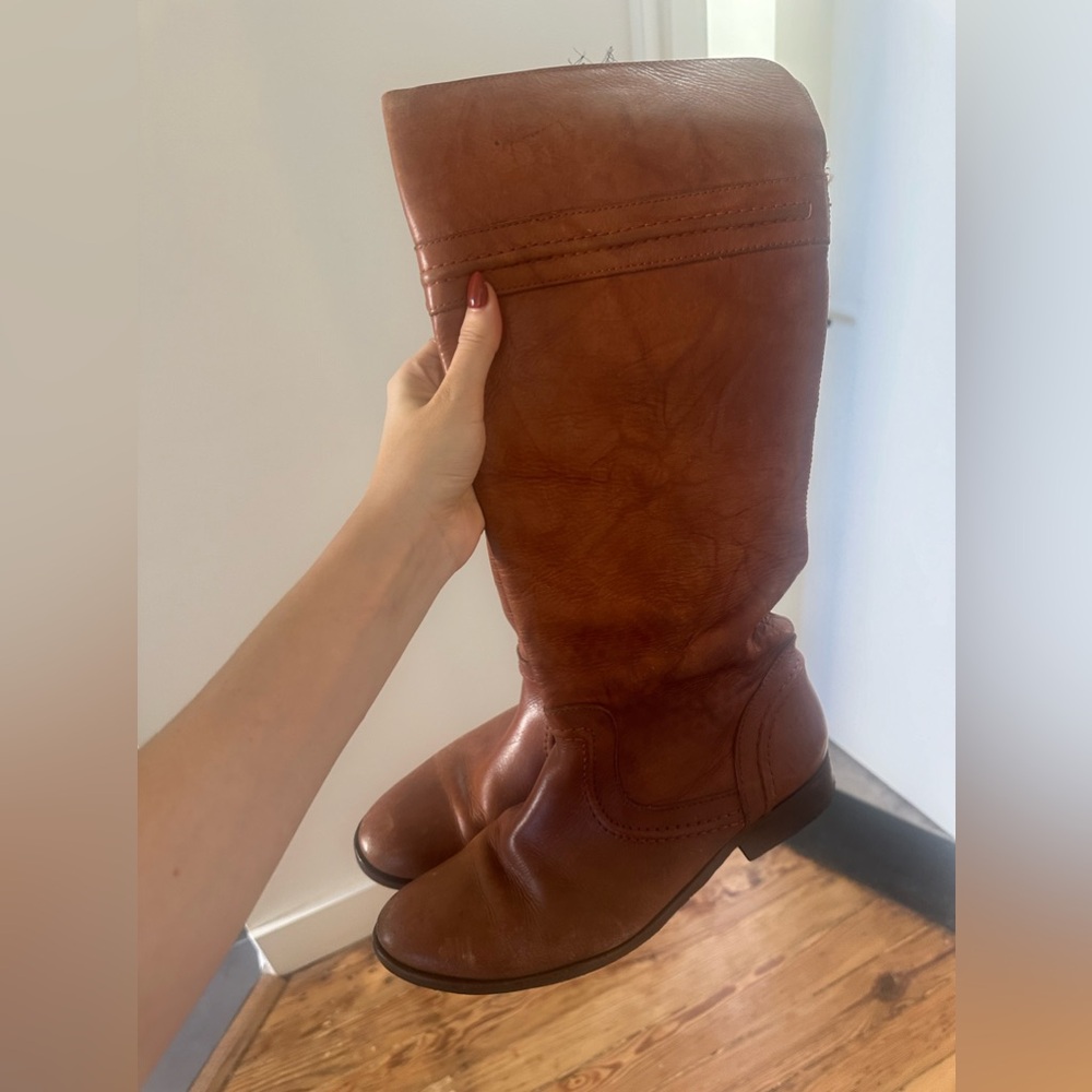 Brown FRYE Boots in good condition